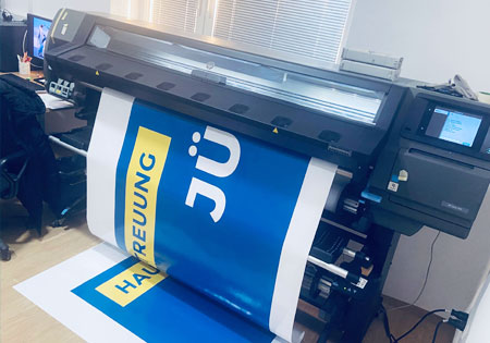 Produktsortiment Großformatdruck