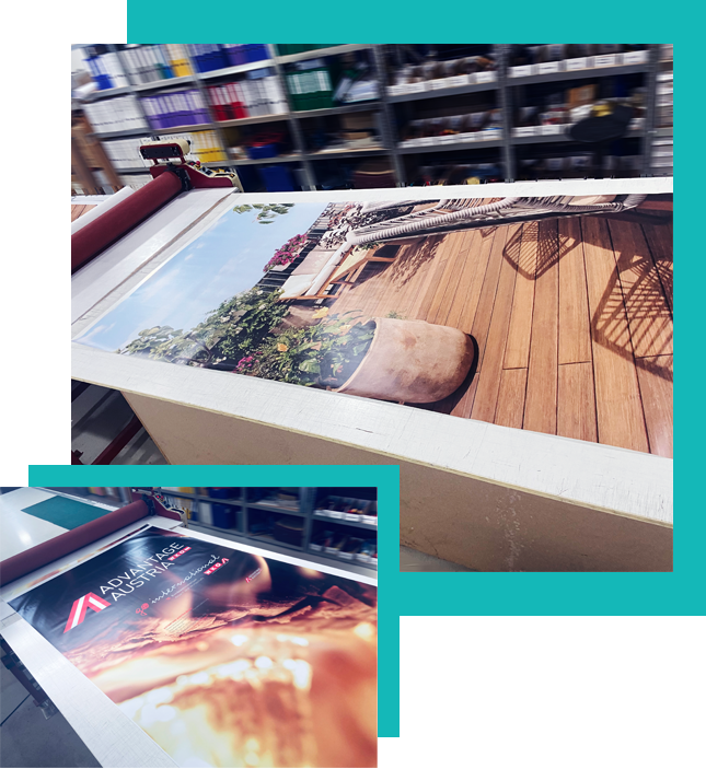 Materialien Großformatdruck