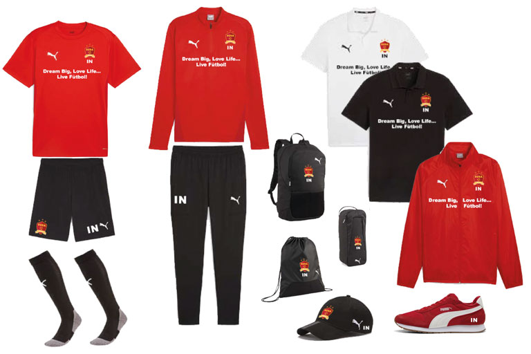 Vereinsausstattung Merchandise Produkte