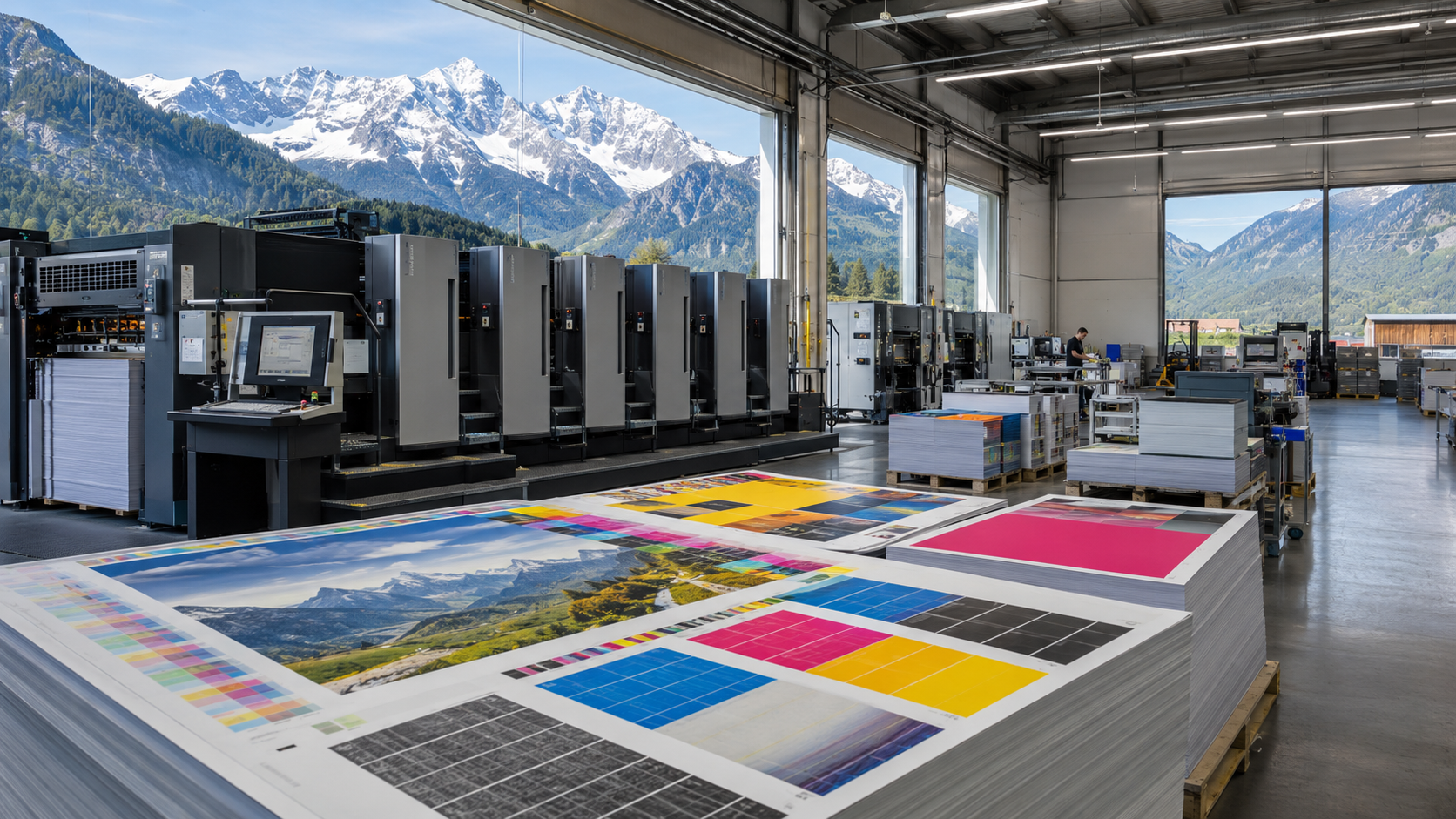 CMYK druckerfirma wien